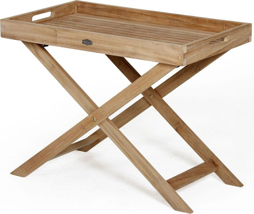 Turin brettbord 40 x 70 cm lav teak