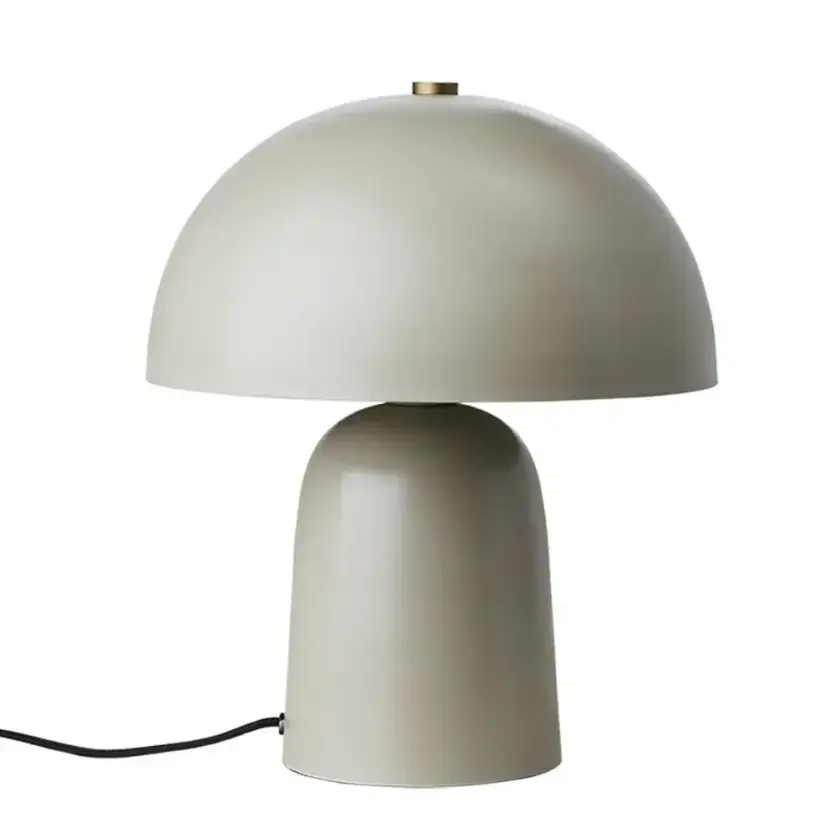 Fungi bordlampe beige