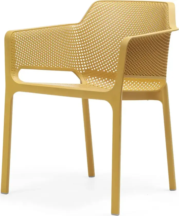 NET CHAIR SENAPE