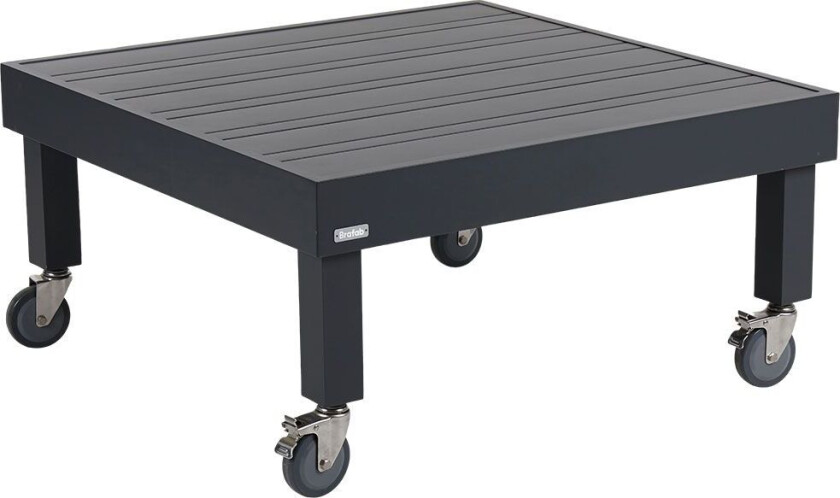 Ambon salongbord 89 X 89 cm antrasitt