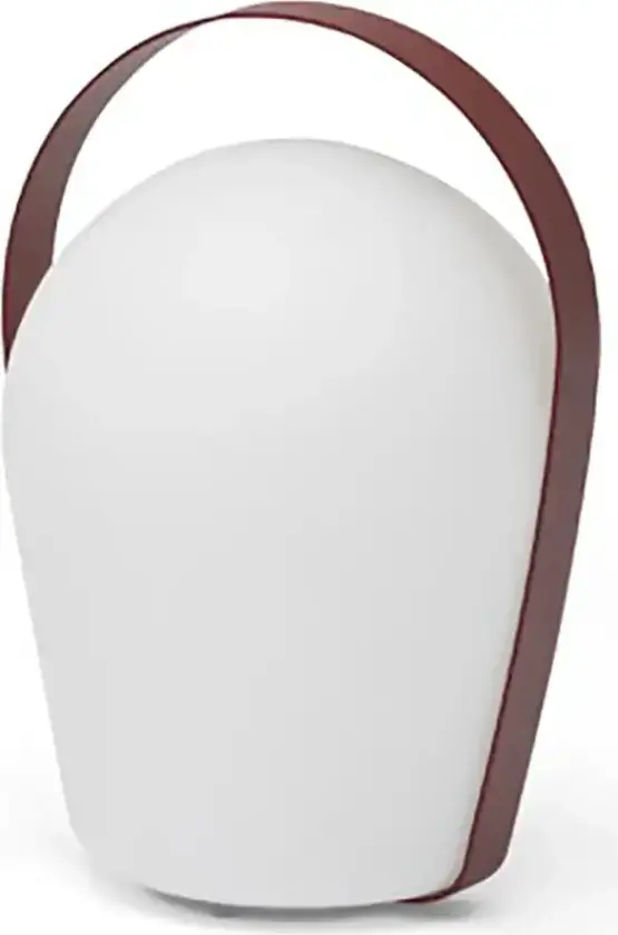 Glimra Lampe medium Rød