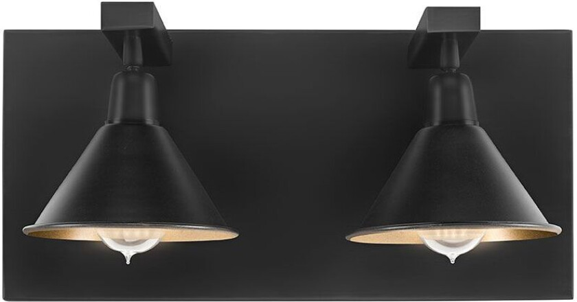 Vegglampe Anzio dobbel