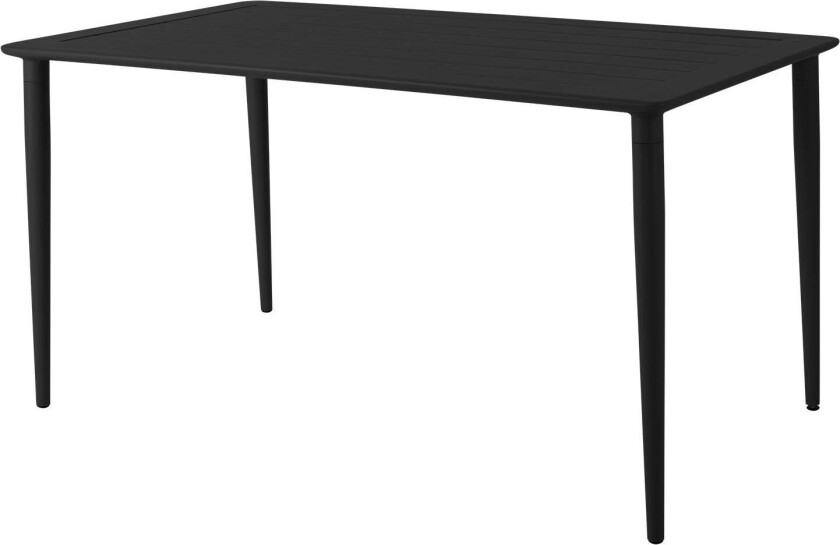 Nimes spisebord 78 x 140 cm svart