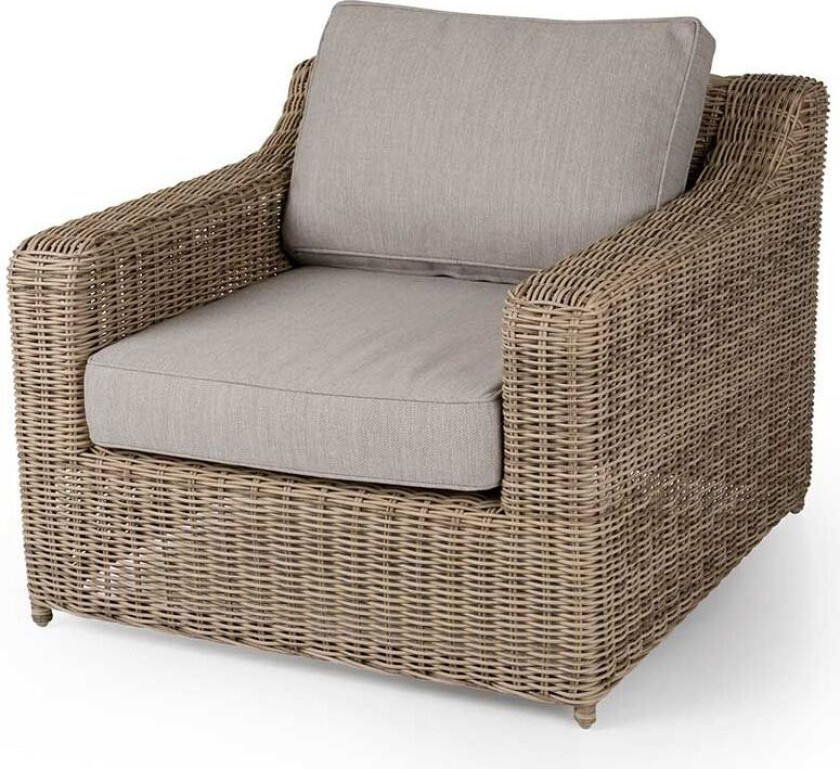 Glendon lenestol kunstrotting rustikk