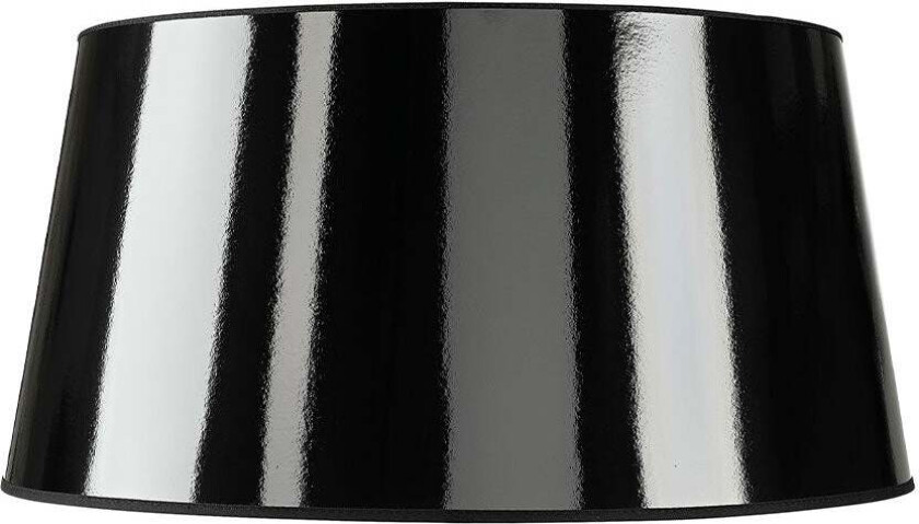 Lampeskjerm Classic XXL Low Black Lacquer