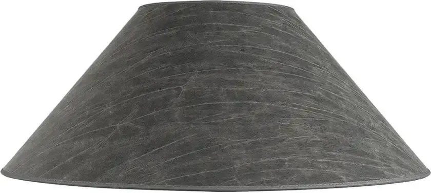 Lampeskjerm Non La Leather Grey