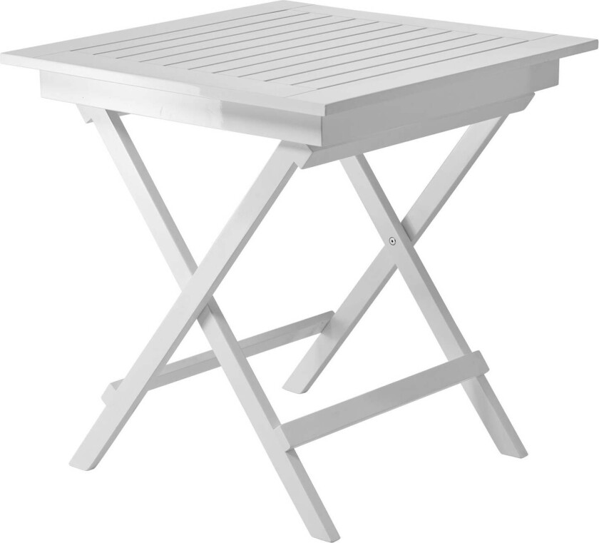 York 70x70 cm Cafébord hvid