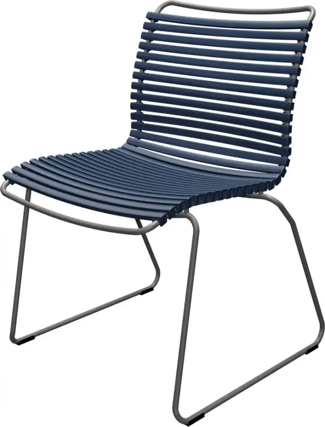 Click stol mørkeblå