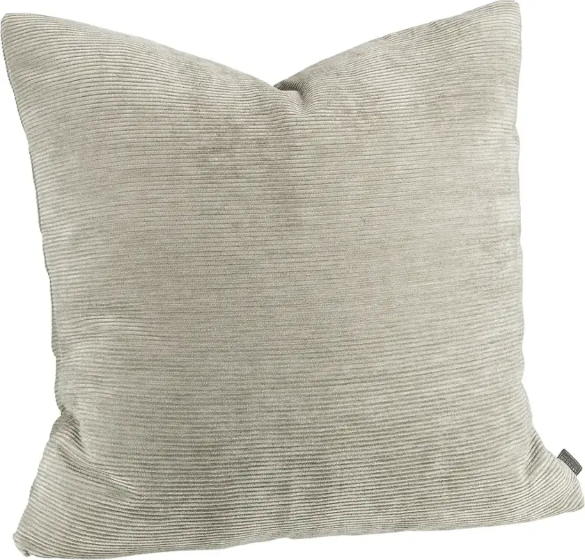 Soft Cord sandy grey putetrekk 50x50 cm