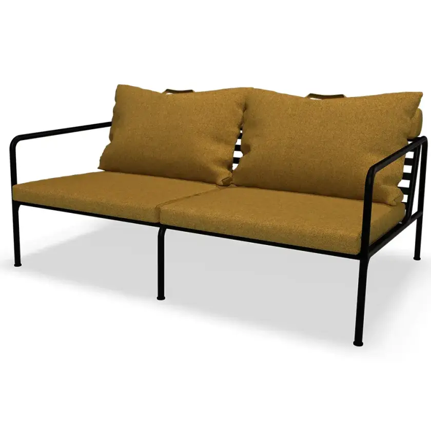 Avon 2-seters sofa Dijon/Black