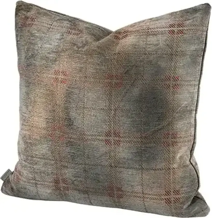 Putetrekk Merano Check Bruciatio 60 x 60 cm