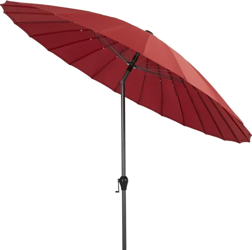 Shanghai Parasoll Ø270cm rød
