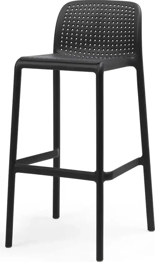 Bilde av Lido barstol Anthracite