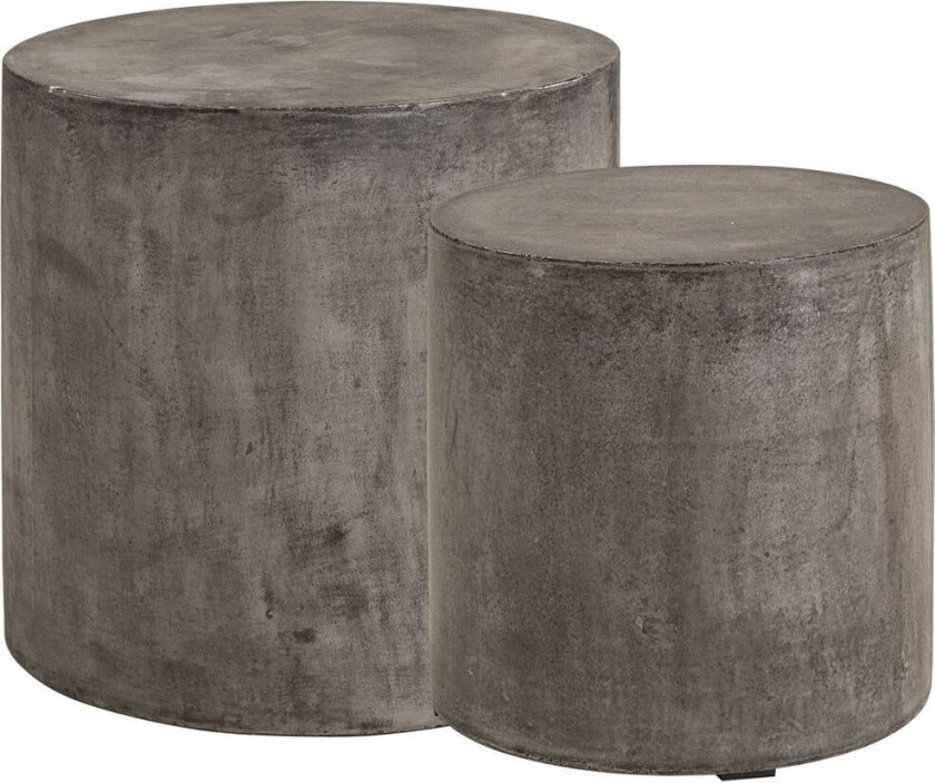 Sidebord Doloma 2-pakning betong