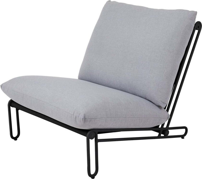 Blixt lenestol svart / Sky Grey