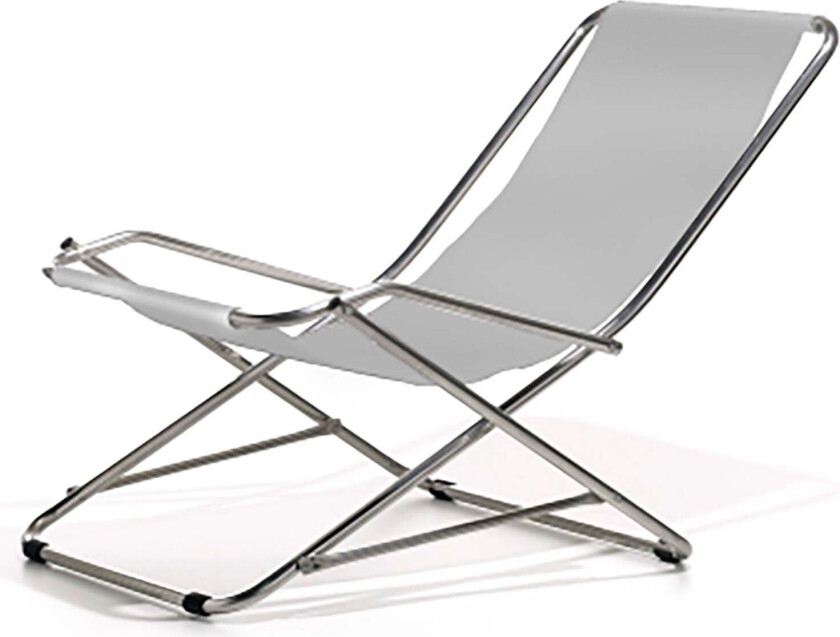 Dondolina solstol grey textilene/aluminium