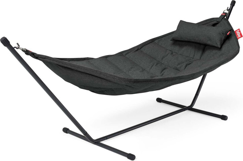 Headdemock superb thunder grey incl. pillow & rack black
