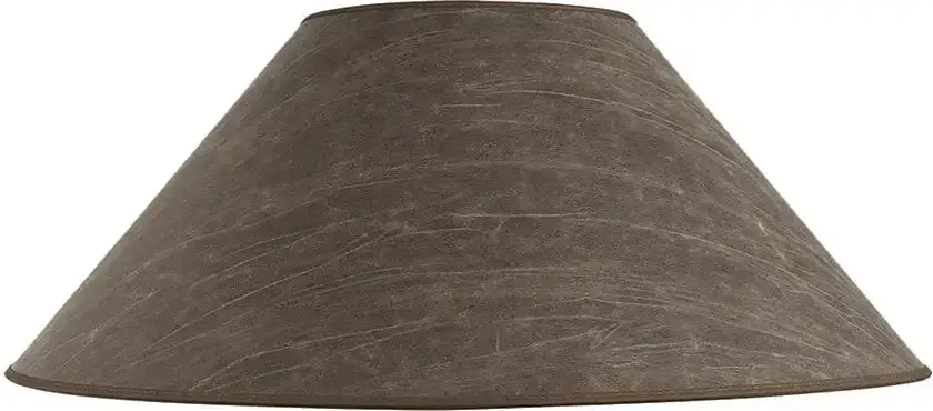 Lampeskjerm Non La Leather Pale Brown