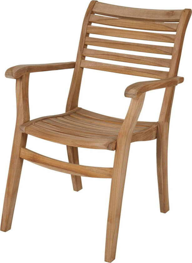 Karlo stablestol natur teak