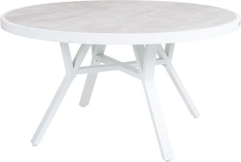 Samvaro spisebord 140 cm hvit/grå