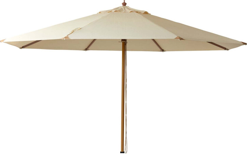 Lizzano 400 cm parasol Træramme off-white