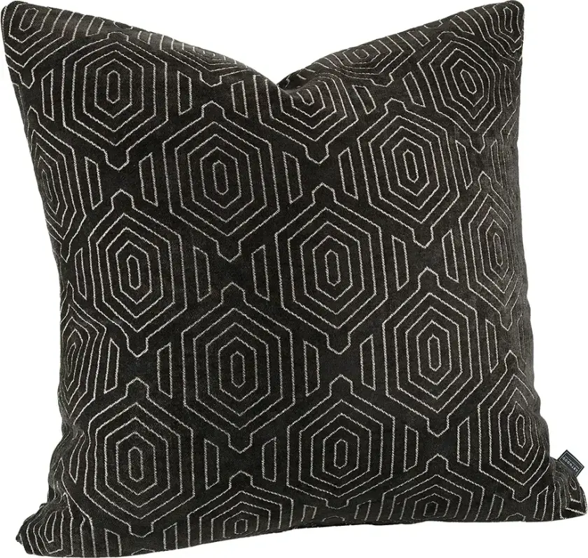 Laurel Ethnic dark brown putetrekk 50x50 cm
