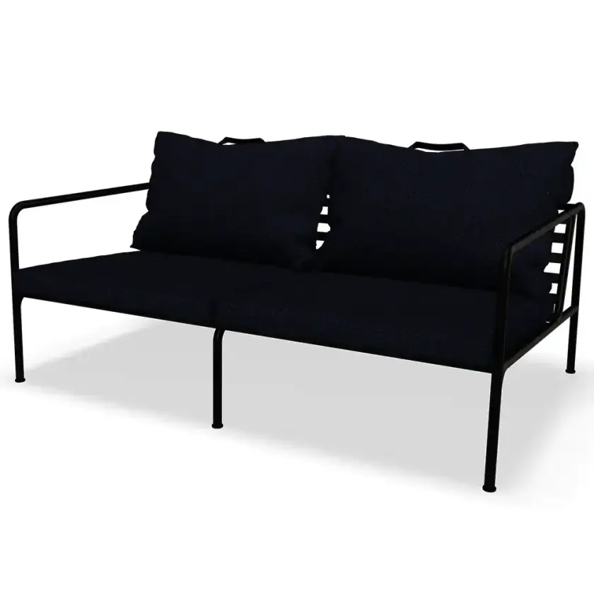Avon 2-seters sofa Indigo/Black