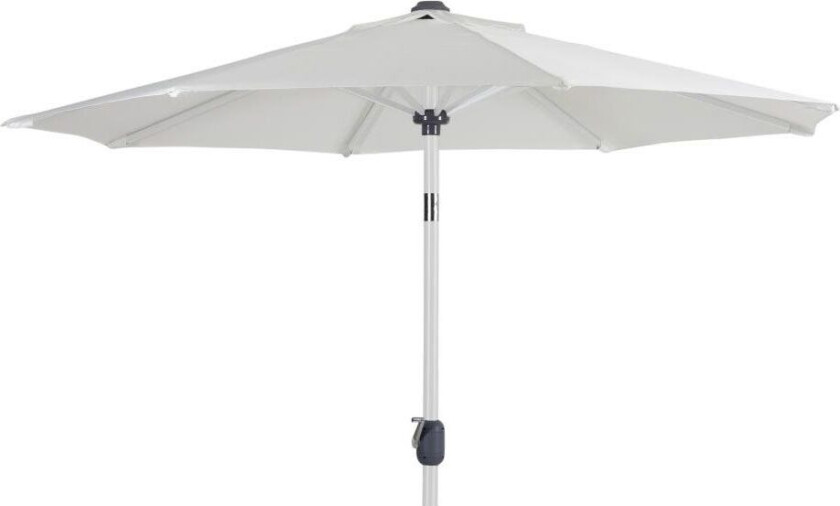 Andria Parasoll 250 cm Hvit