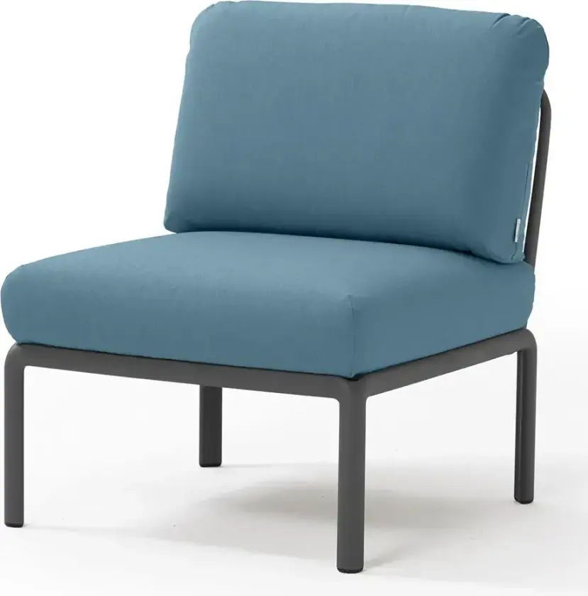 Komodo midtdel Antracite-Adriatic Sunbrella