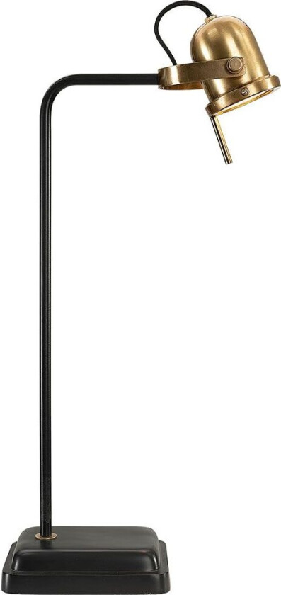 Bordlampe Leipzig svart