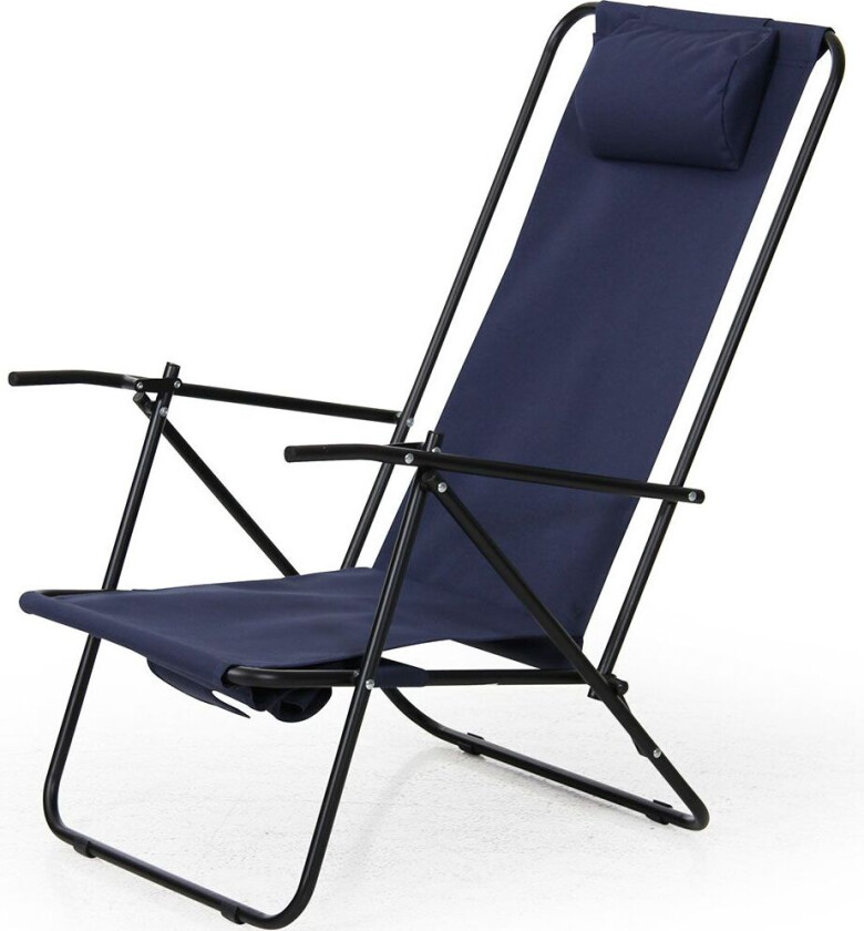 Colorado strandstol svart/blå