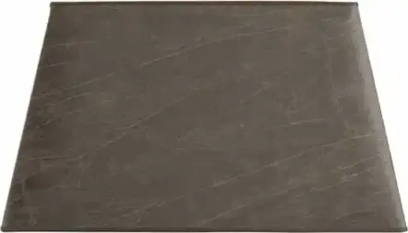 Rektangulær lampeskjerm L Pale Brown