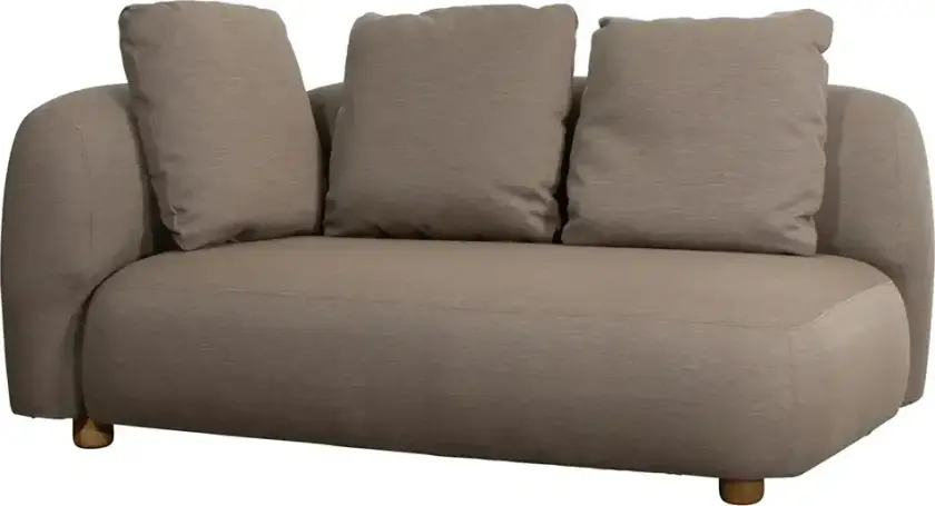 Capture 2-seters Højre modul Taupe