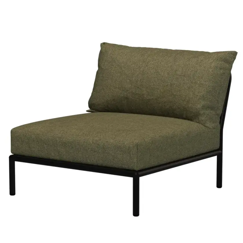 Level 2 Lænestol Moss/Dark grey