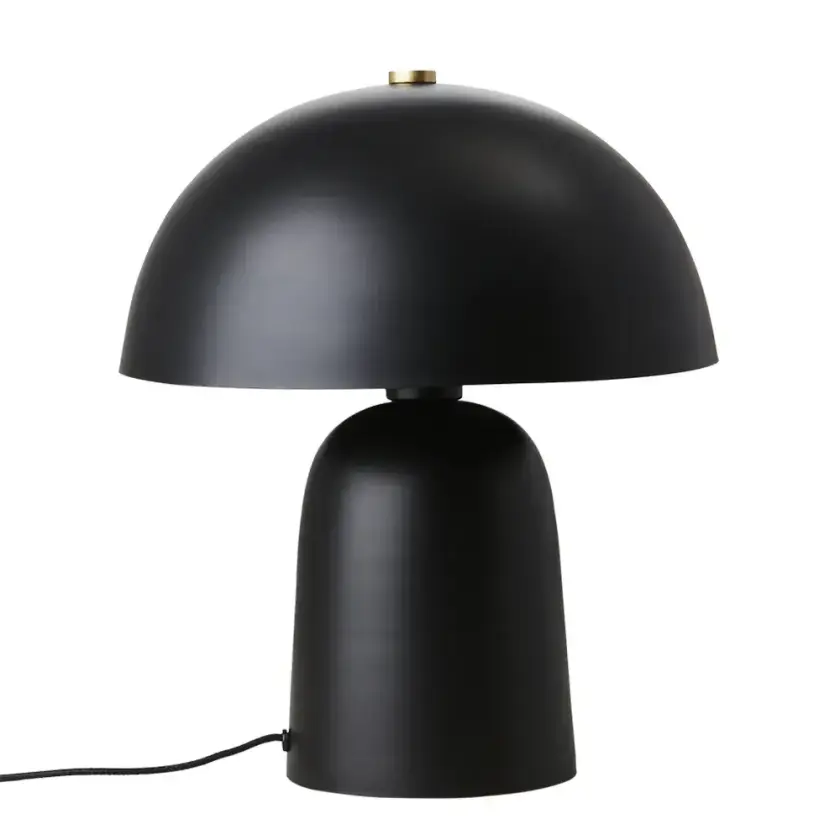 Fungi bordlampe svart
