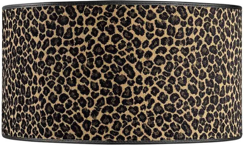 Lampeskjerm Cylinder Small Leopard