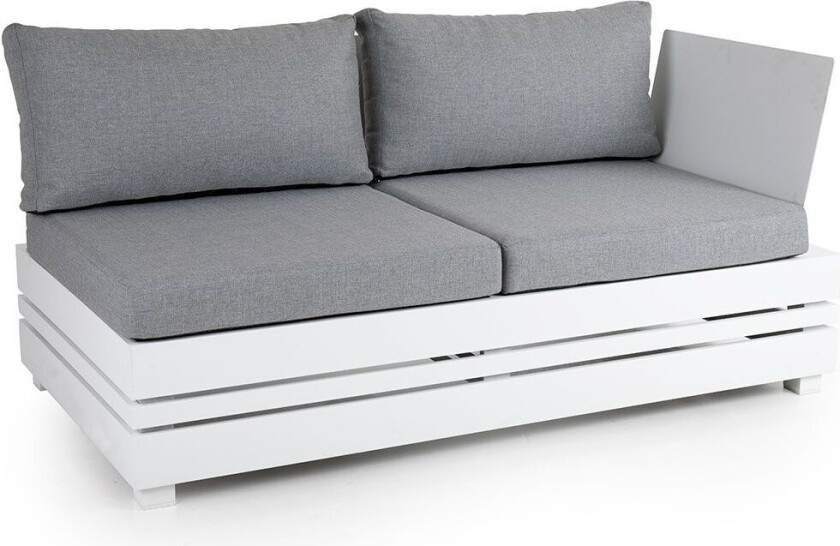 Ambon avslutningsdel hvit / Pearl Grey