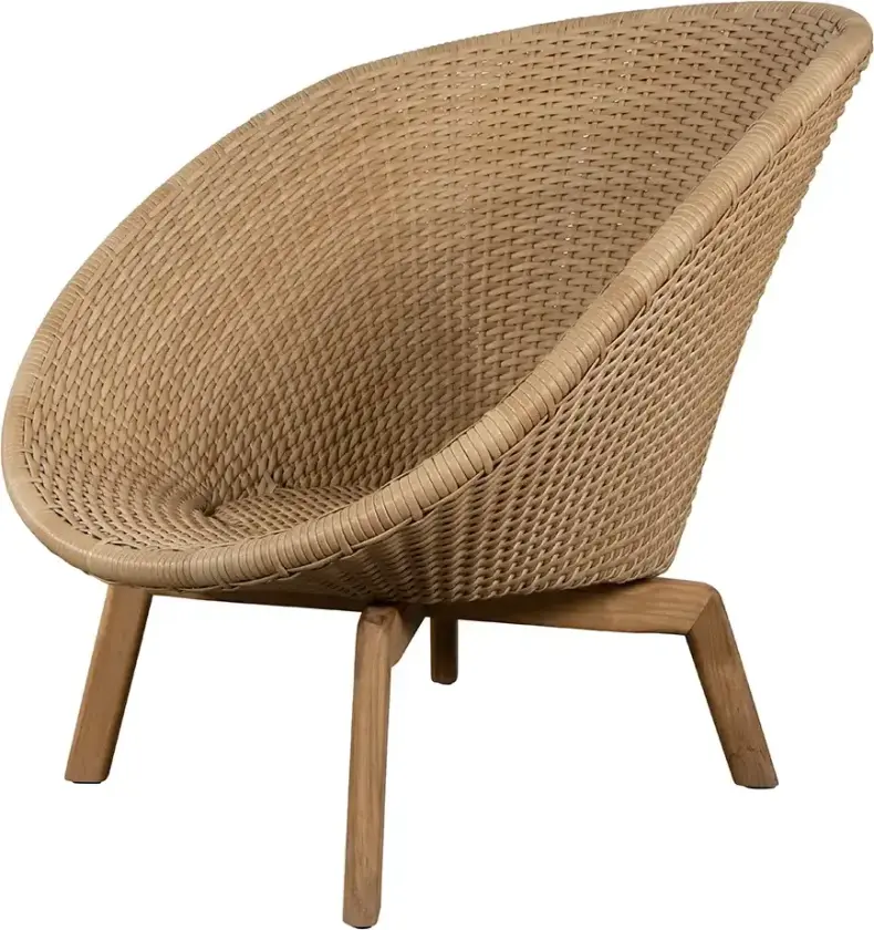 Peacock Loungestol Taupe