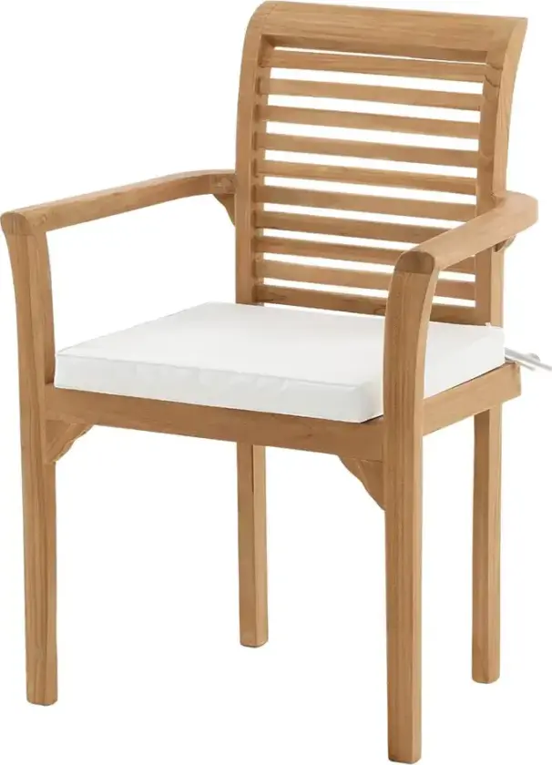 Kenya spisestol teak 2-pakning