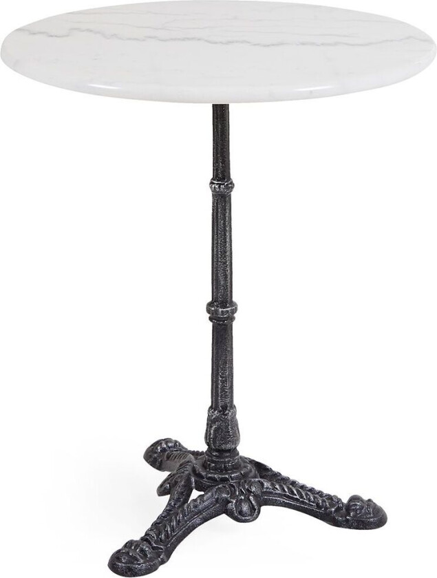 Loire marmorbord 60 hvit