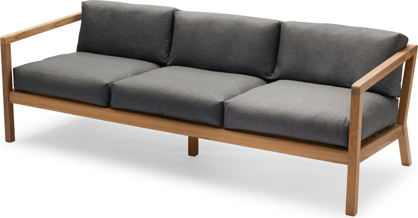 Bilde av Virkelyst 3-Seater Charcoal Teak