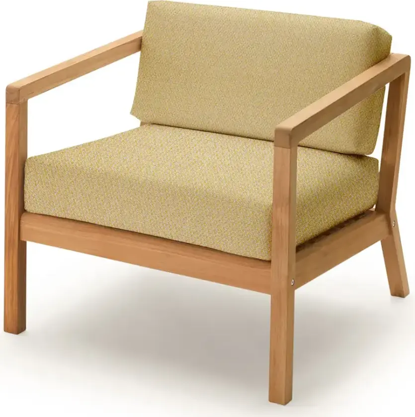 Bilde av Virkelyst lenestol Honey Yellow
