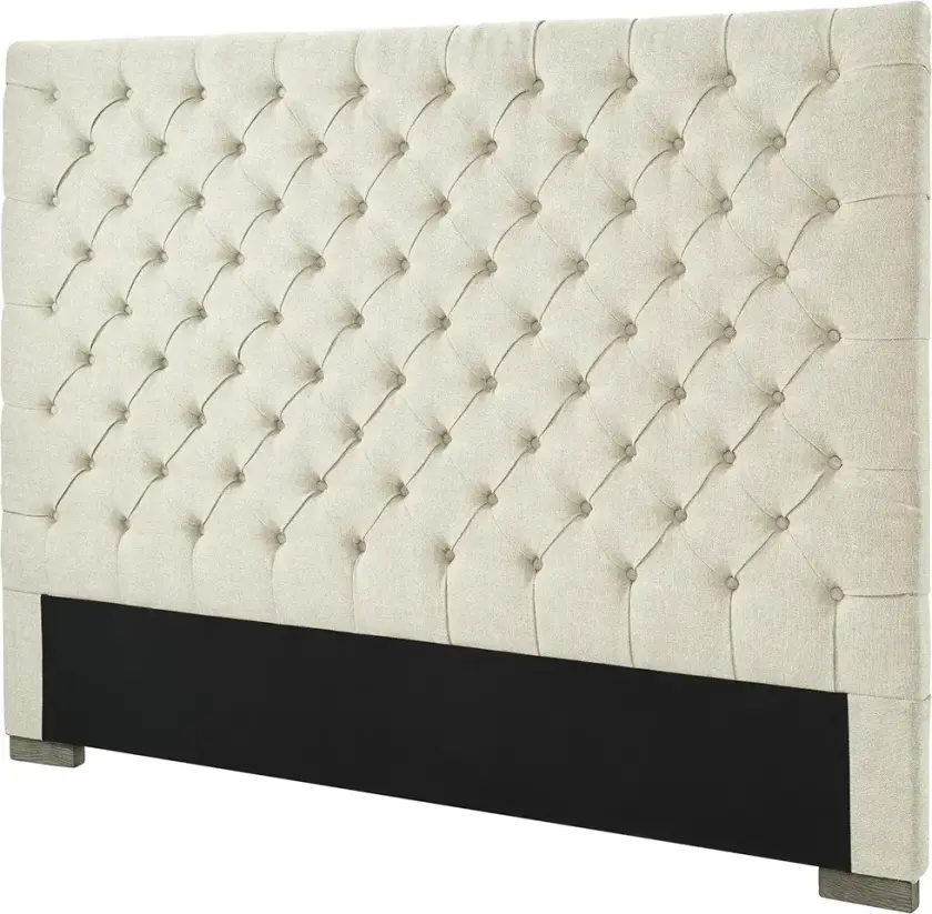 Vienna sengegavl 180x140 lin sand