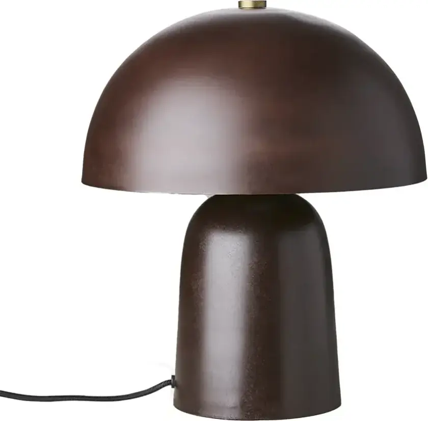 Fungi Bordlampe Rusty brown