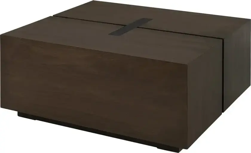 Maddox salongbord 80x80 cm brun