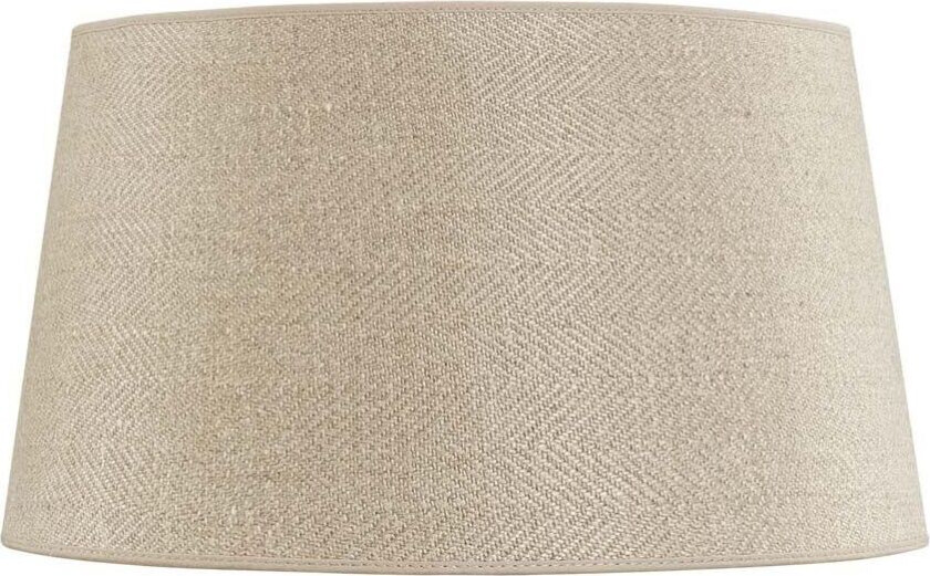 Lampeskjerm Classic L Low Linen Den Haag