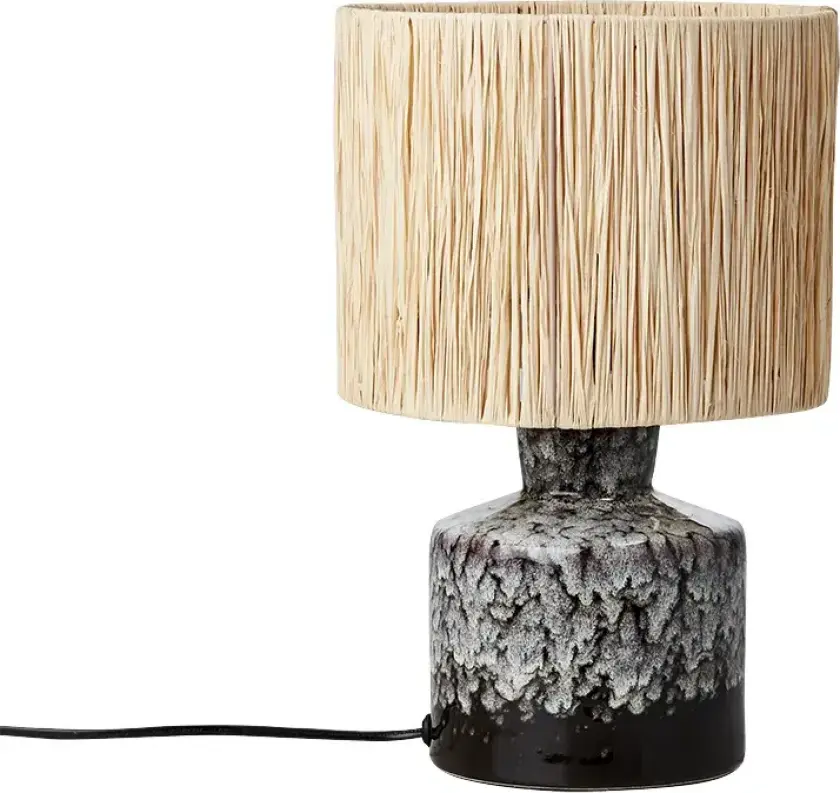 LAVA bordlampe mørkebrun