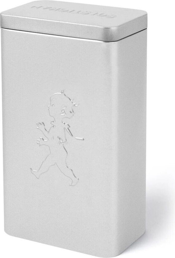 Solstickan kaffeboks 20,5 cm Sølv