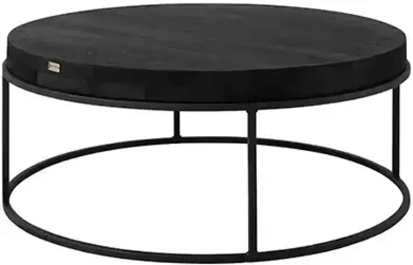 Salongbord Carlisle Ø 90 cm Black