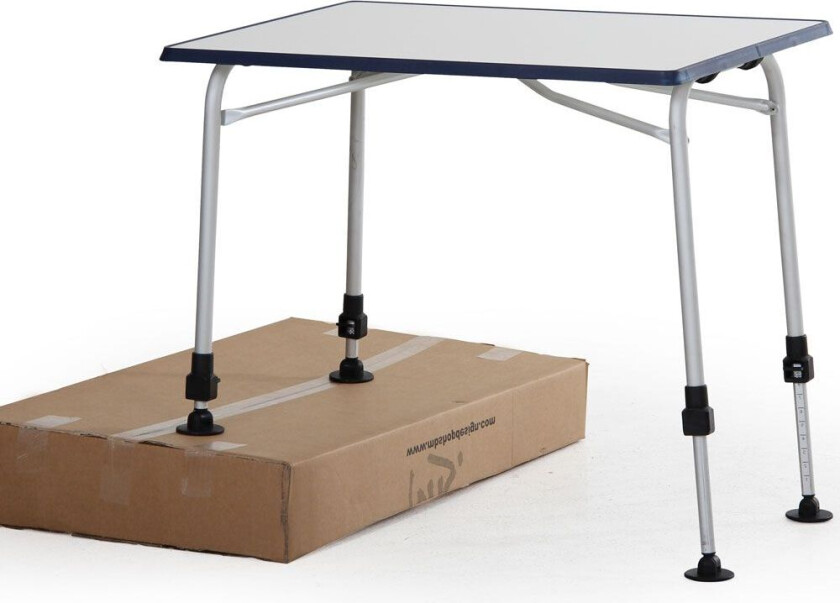 Bilde av Volga campingbord sølv/hvit 60 x 80 cm